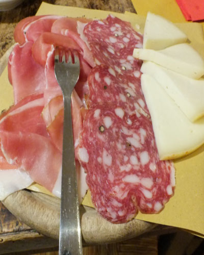 Tagliere salumi e formaggi